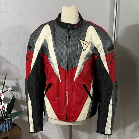 Dainese 100% Leather Heavy Duty Moto Jacket